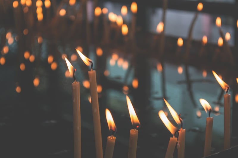 Starry Night Candles