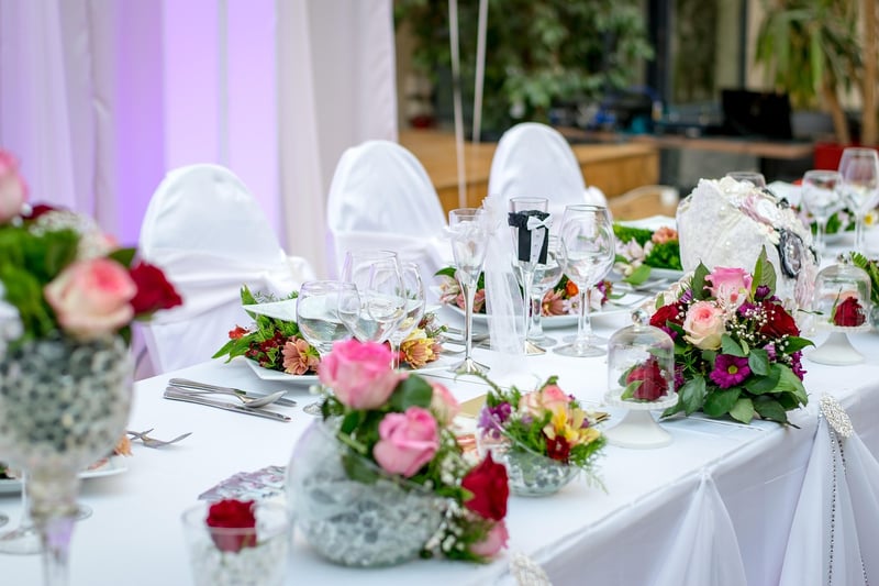 Twinkling Lights and Drapes